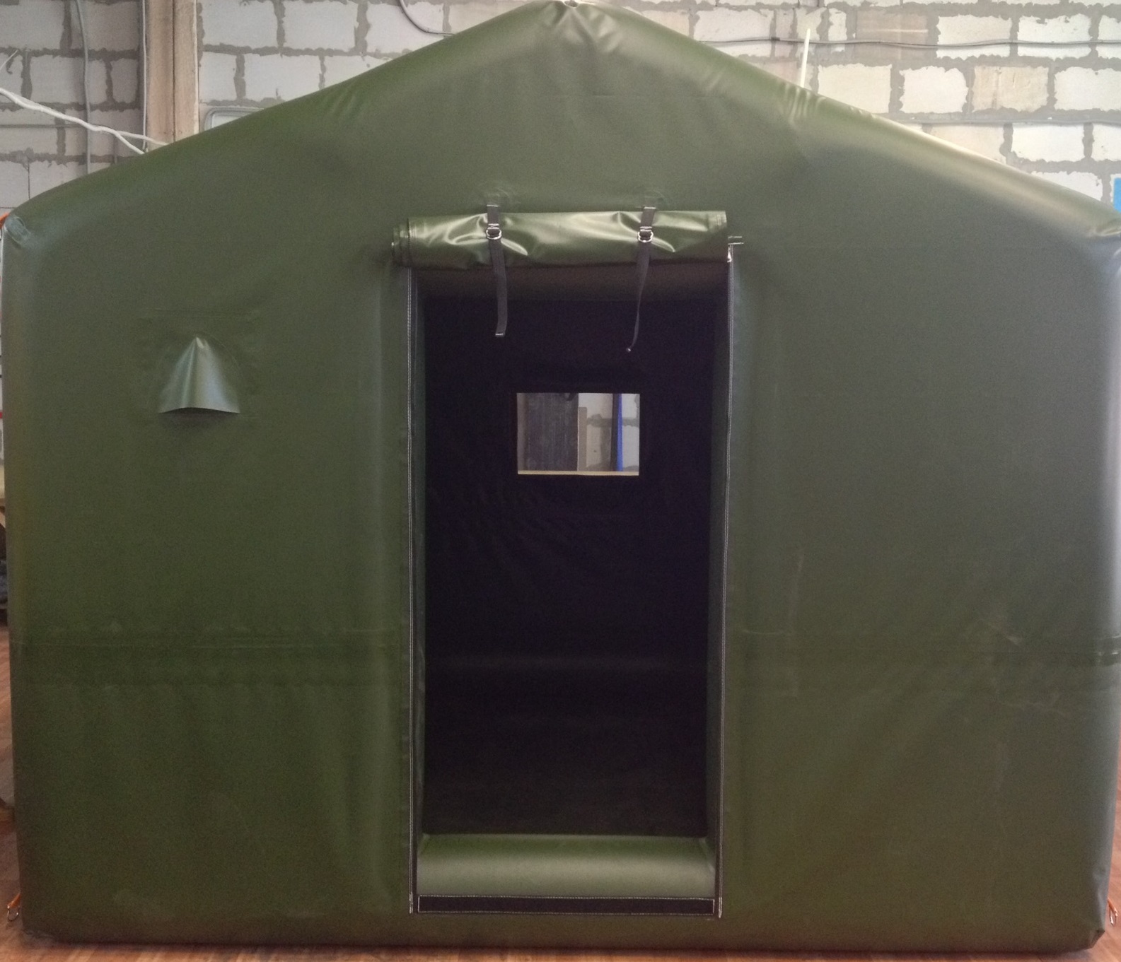 Надувная пневмокаркасная палатка ПКМ-9,  (ДхШхВ), м 3,0х3,0х2,8